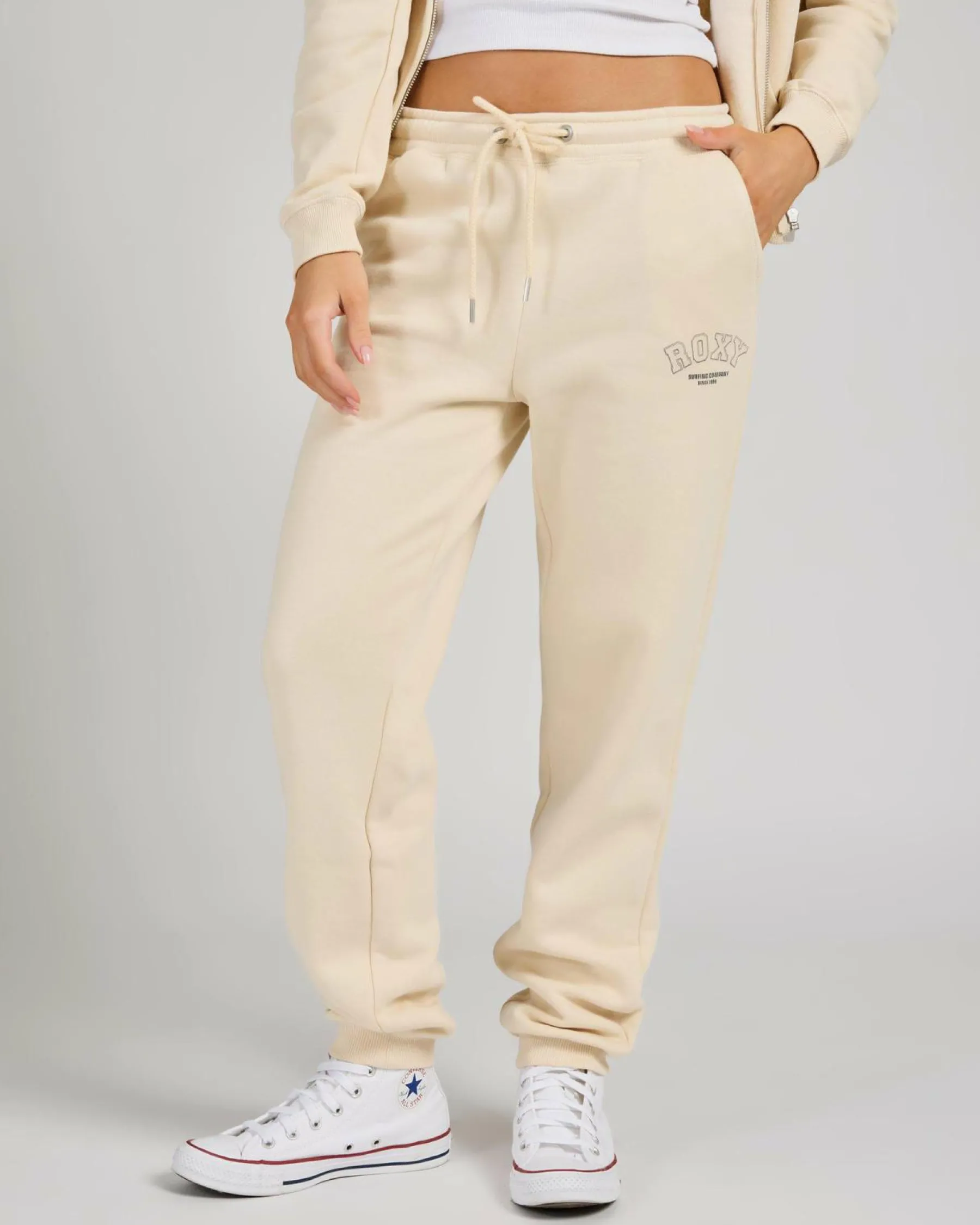 Sets|Activewear*Roxy Perfect Place Jogger Track Pants Parchment