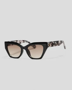 Sunglasses*Aire Persei Sunglasses Black Tort/brown