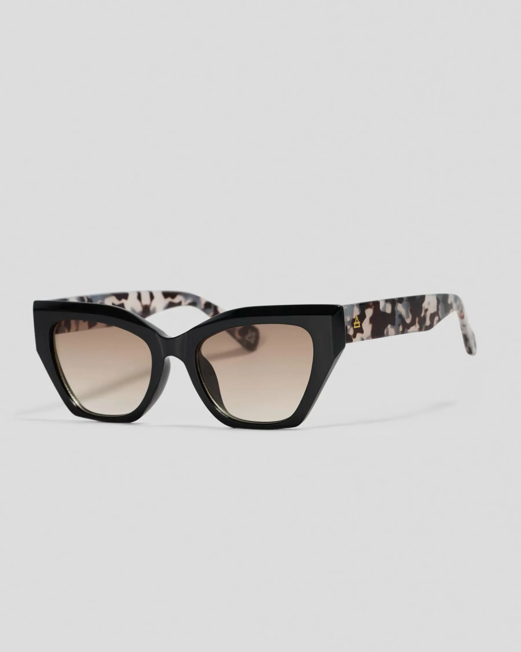 Sunglasses*Aire Persei Sunglasses Black Tort/brown