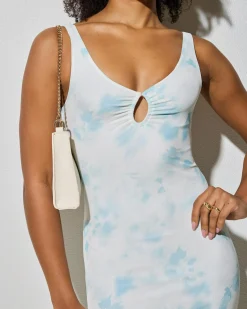 Dresses*Ava And Ever Petra Maxi Dress White/blue