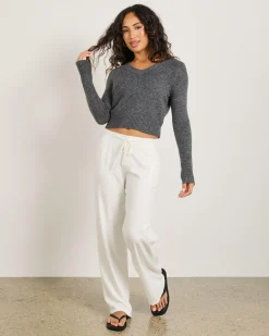 New PhD V Neck Knit Jumper Women Knitwear|Jumpers & Hoodies
