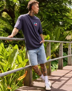 Tops & T-Shirts*Rusty Phenom T-Shirt Navy Blue