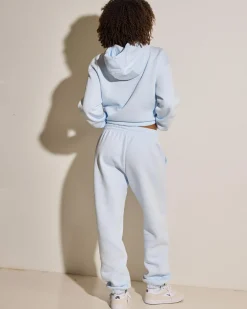 Sets|Activewear*Nike Phoenix High-Waisted Oversized Track Pants Blue Tint/sail