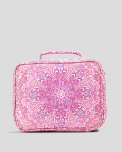 Bottles & Lunch Boxes*Mooloola Phoenix Lunch Box Pink Print
