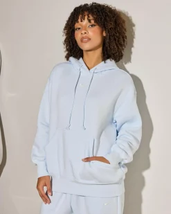 Sets|Jumpers & Hoodies*Nike Phoenix Oversized Hoodie Blue Tint/sail