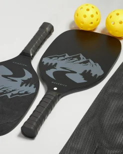 Gifts & Novelty|Beach Accessories*Get It Now Pickle Ball Set Black