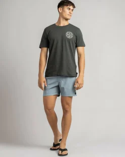 Board Shorts|Shorts & Bottoms*RVCA Pigment Elastic Waist Shorts Lead