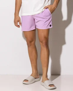 Board Shorts|Shorts & Bottoms*RVCA Pigment Elastic Waist Shorts Dusty Pink