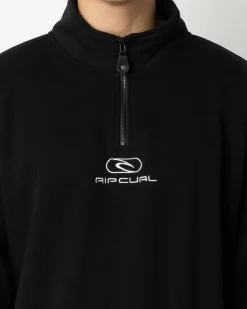Clearance Pill Icon 1/4 Zip Crewneck Sweatshirt Hoodies & Sweatshirts