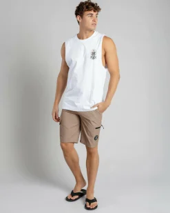 Tops & T-Shirts*Salty Life Pillager Muscle Tank White