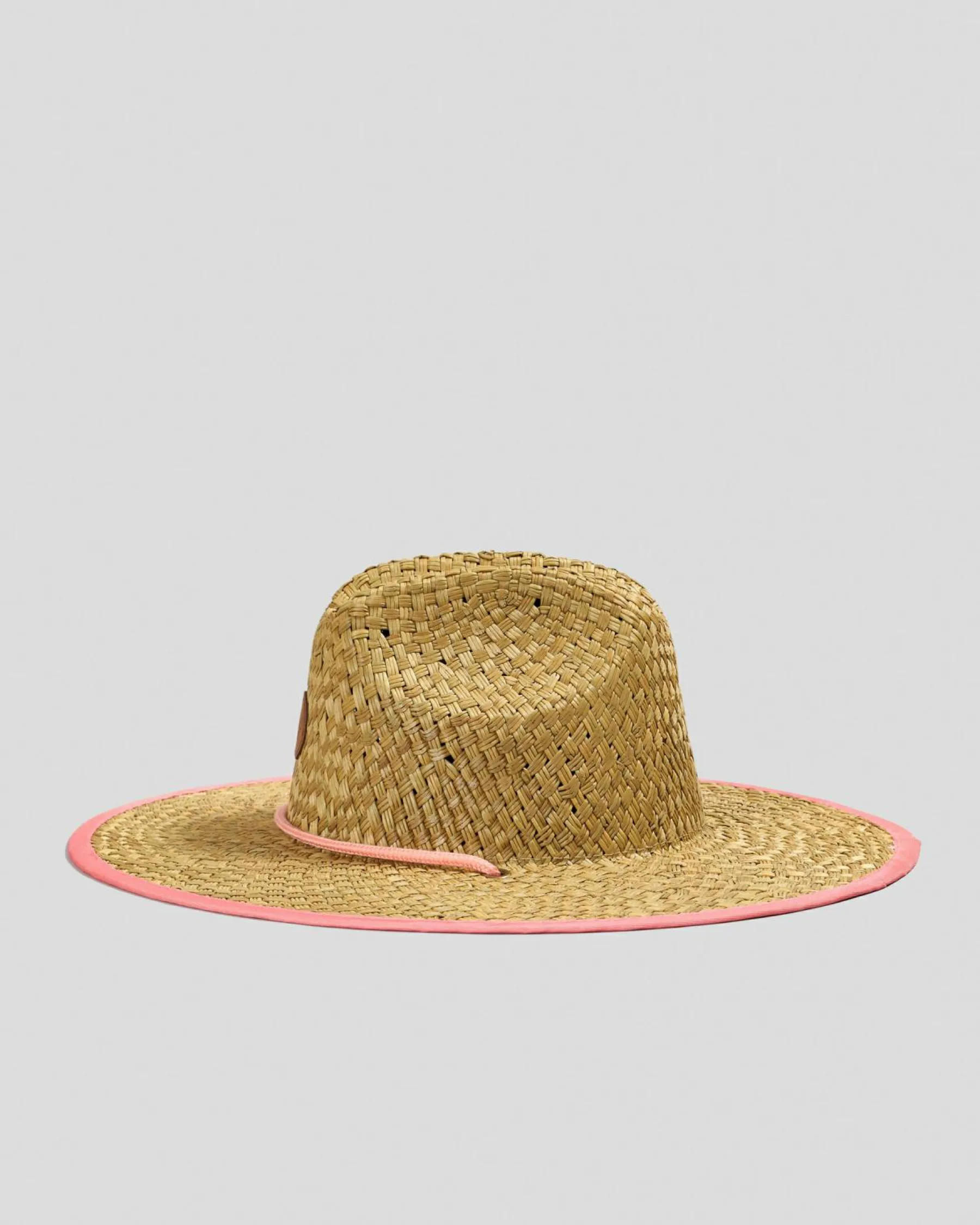 Headwear*Roxy Pina To My Colada Solid Panama Desert Flower