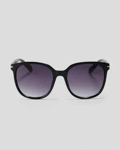 Sunglasses*Indie Eyewear Piper Sunglasses Black/smk