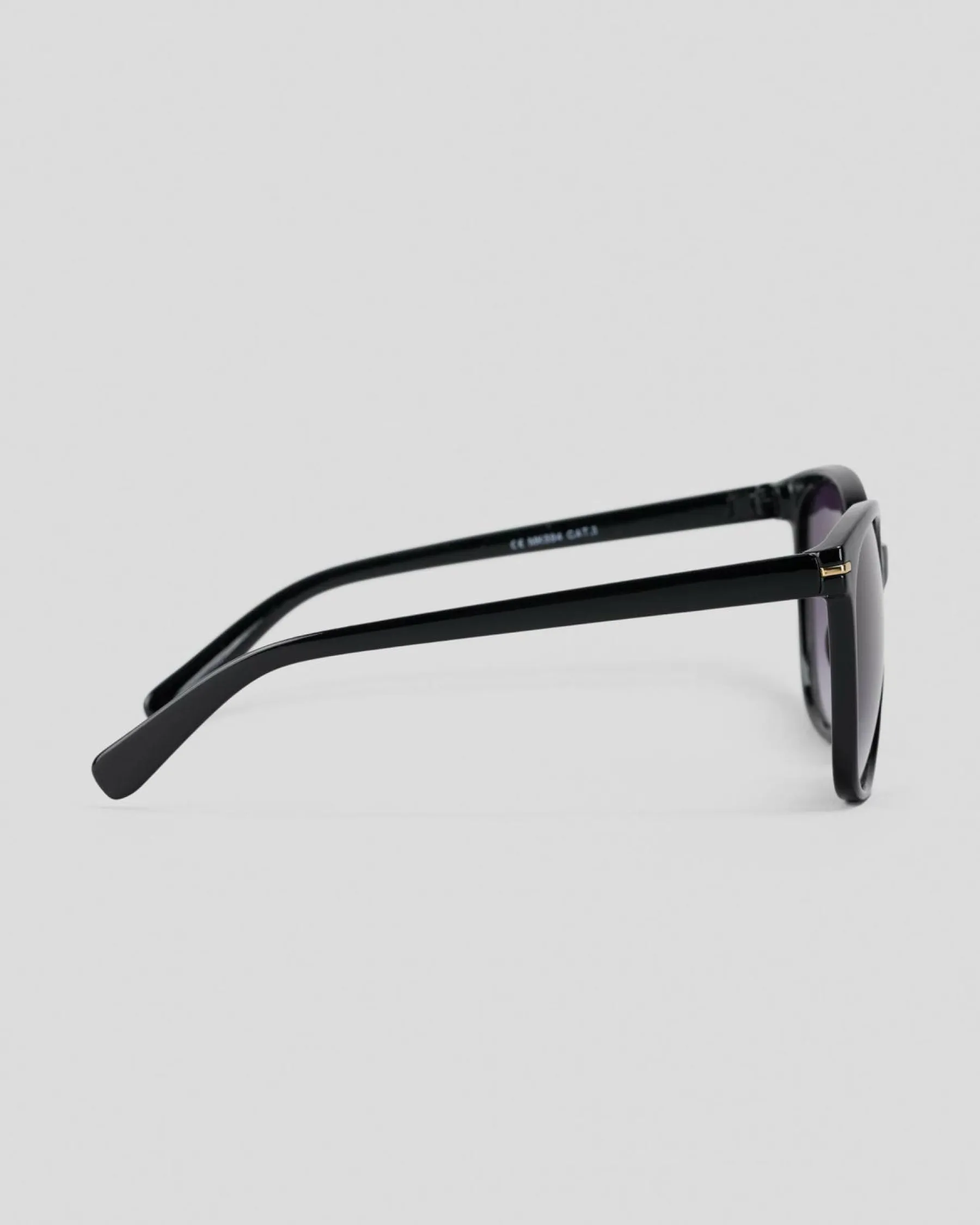 Sunglasses*Indie Eyewear Piper Sunglasses Black/smk