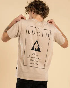 Tops & T-Shirts*Lucid Pitch T-Shirt Sand Acid