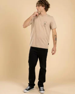 Tops & T-Shirts*Lucid Pitch T-Shirt Sand Acid