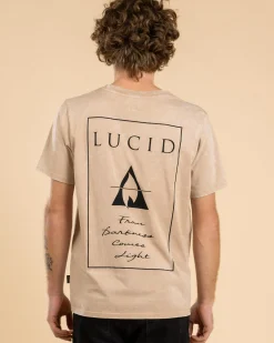 Tops & T-Shirts*Lucid Pitch T-Shirt Sand Acid