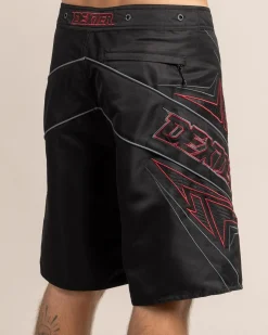 Board Shorts|Shorts & Bottoms*Dexter Pivot Board Shorts Black/ Burgundy