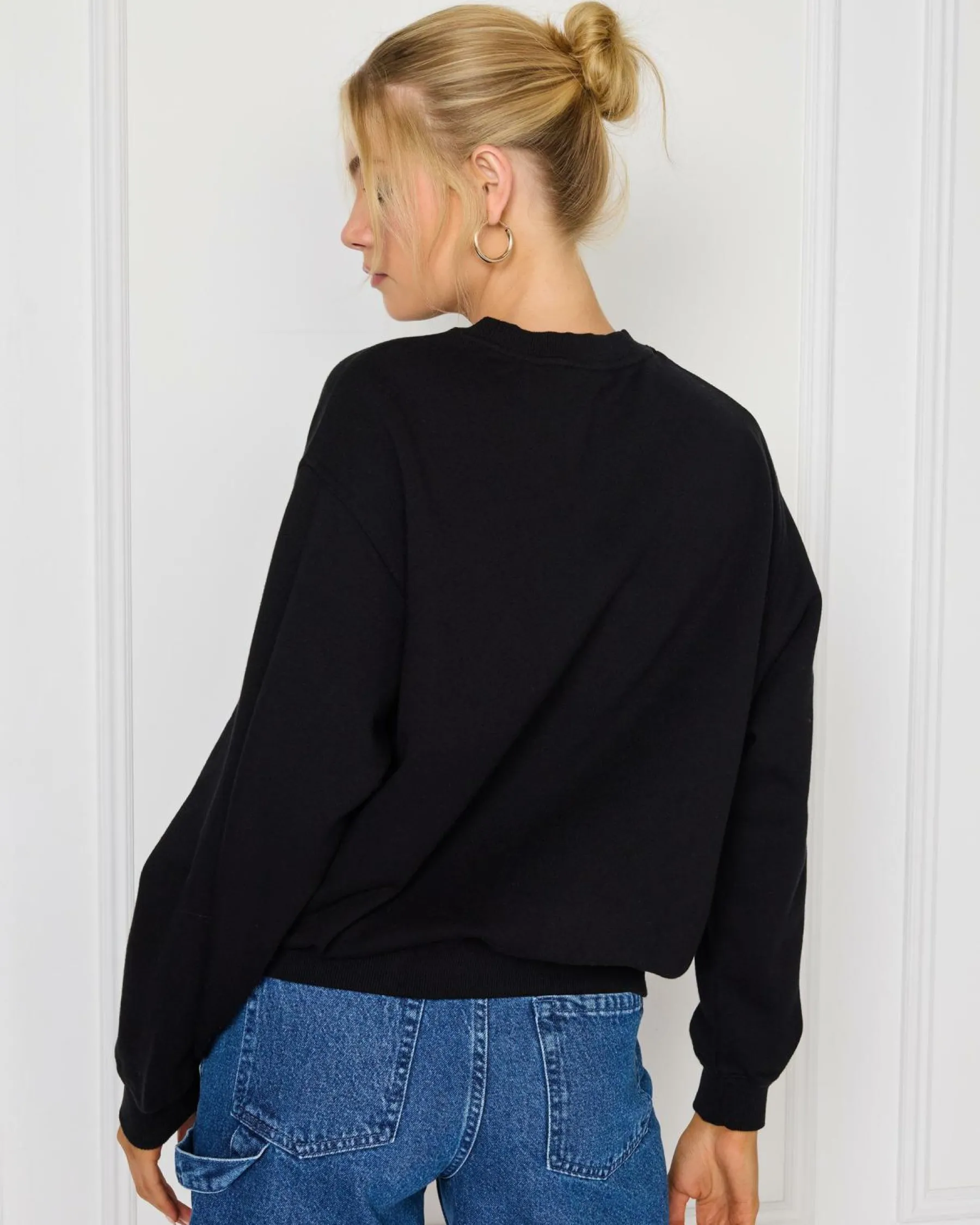 Jumpers & Hoodies*Afends Pixie Recycled Sweatshirt Black