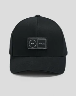 Headwear*RVCA Platform Snapback Cap Black