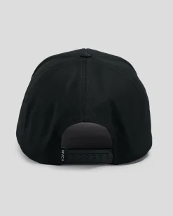 Headwear*RVCA Platform Snapback Cap Black