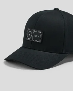 Headwear*RVCA Platform Snapback Cap Black