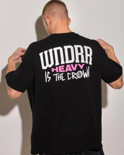 Tops & T-Shirts*Wndrr Pledge Box Fit T-Shirt Black