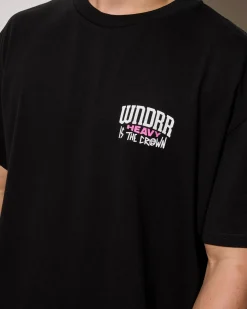 Tops & T-Shirts*Wndrr Pledge Box Fit T-Shirt Black