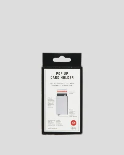 Gifts & Novelty|Gifts & Novelty*Get It Now Pop Up Card Holder Silver