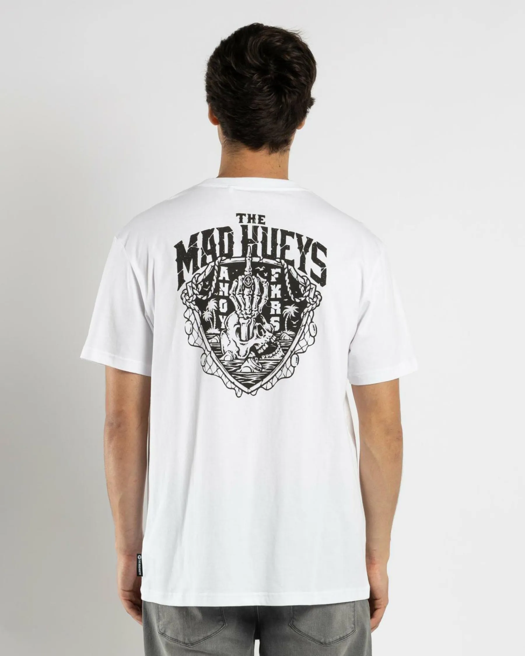 Tops & T-Shirts*The Mad Hueys Port Side Ahoy Fkrs T-Shirt White