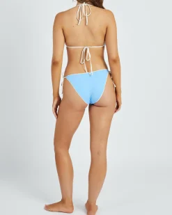 Bikinis*Kaiami Portia Tie Side Bikini Bottom Cornflower