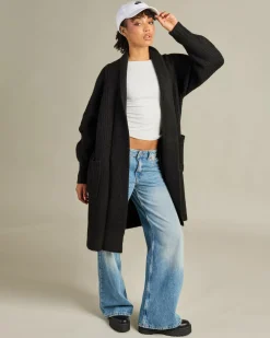 New Poseidon Knit Cardigan Women Knitwear|Jackets & Coats