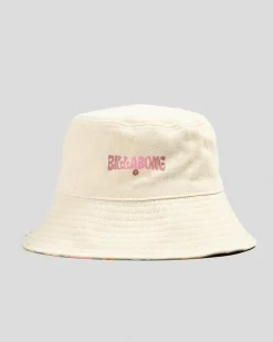 Headwear*Billabong Posy Flip Side Bucket Hat Green