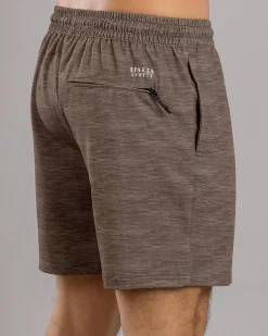 Activewear|Shorts & Bottoms*Sparta Potential Elastic Waist Shorts Sand