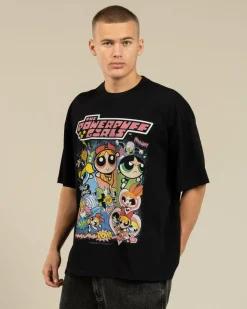 Outlet Powerpuff Girls Vintage Oversized T-Shirt Tops & T-Shirts