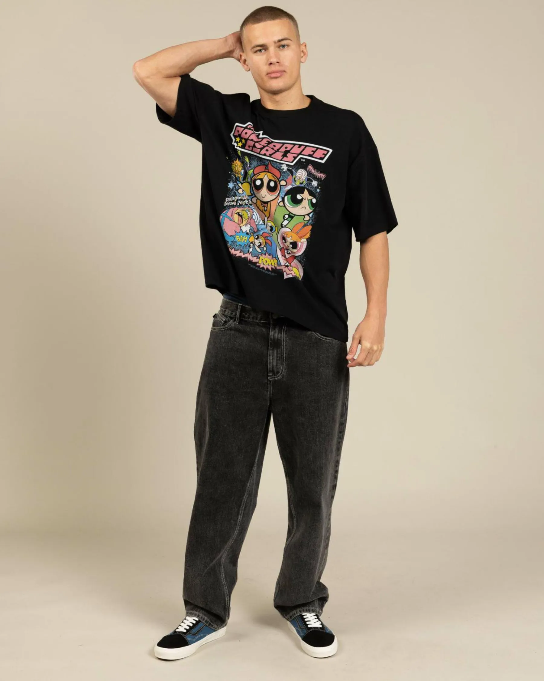 Outlet Powerpuff Girls Vintage Oversized T-Shirt Tops & T-Shirts