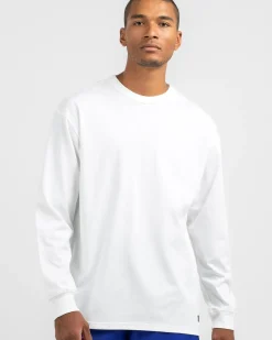 Activewear|Tops & T-Shirts*Nike Premium Essential Long Sleeve T-Shirt White/white