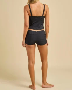 Bikinis*Rip Curl Premium Surf Boyleg Bikini Bottom Black
