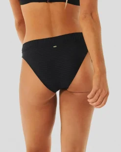 Bikinis*Rip Curl Premium Surf Classic Bikini Bottom Black