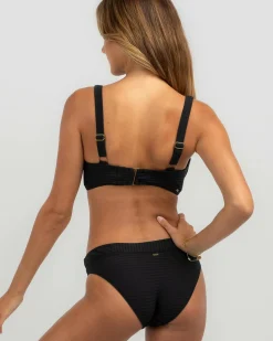 Bikinis*Rip Curl Premium Surf Crop Bikini Top Black
