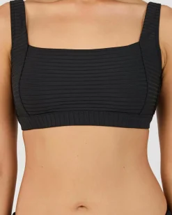 Bikinis*Rip Curl Premium Surf D-DD Crop Bikini Top Black