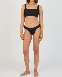 Bikinis*Rip Curl Premium Surf D-DD Crop Bikini Top Black