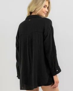 Sets|Tops*Rip Curl Premium Surf Long Sleeve Shirt Black