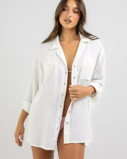 Sale Premium Surf Long Sleeve Shirt Women Sets|Tops