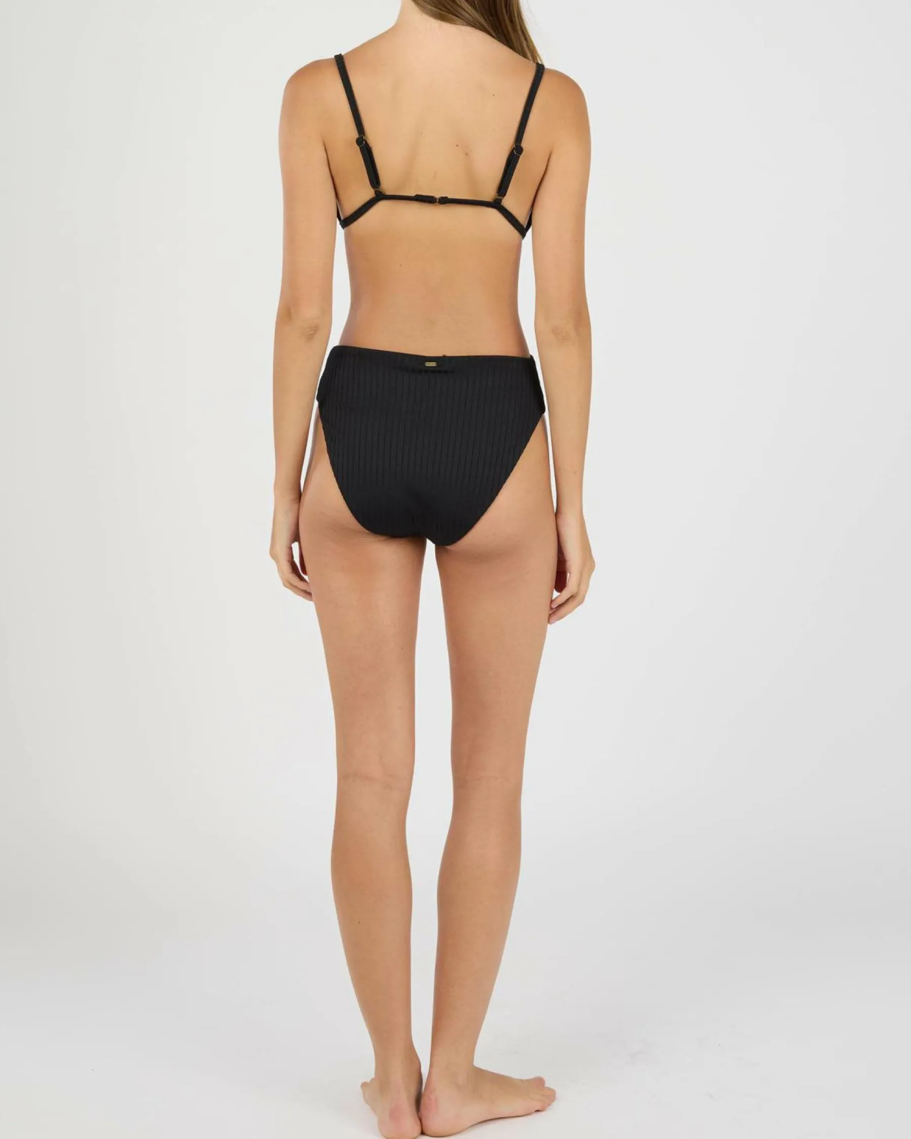 New Premium Surf Retro High Waisted Bikini Bottom Women Bikinis
