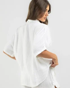 Sale Premium Surf Short Sleeve Shirt Women Sets|Tops