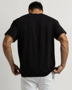 Online Premium Wave Wash T-Shirt Tops & T-Shirts