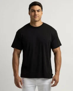 Online Premium Wave Wash T-Shirt Tops & T-Shirts