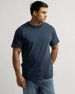 Tops & T-Shirts*Billabong Premium Wave Wash T-Shirt Dusty Navy