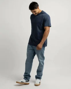 Tops & T-Shirts*Billabong Premium Wave Wash T-Shirt Dusty Navy