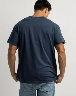 Tops & T-Shirts*Billabong Premium Wave Wash T-Shirt Dusty Navy